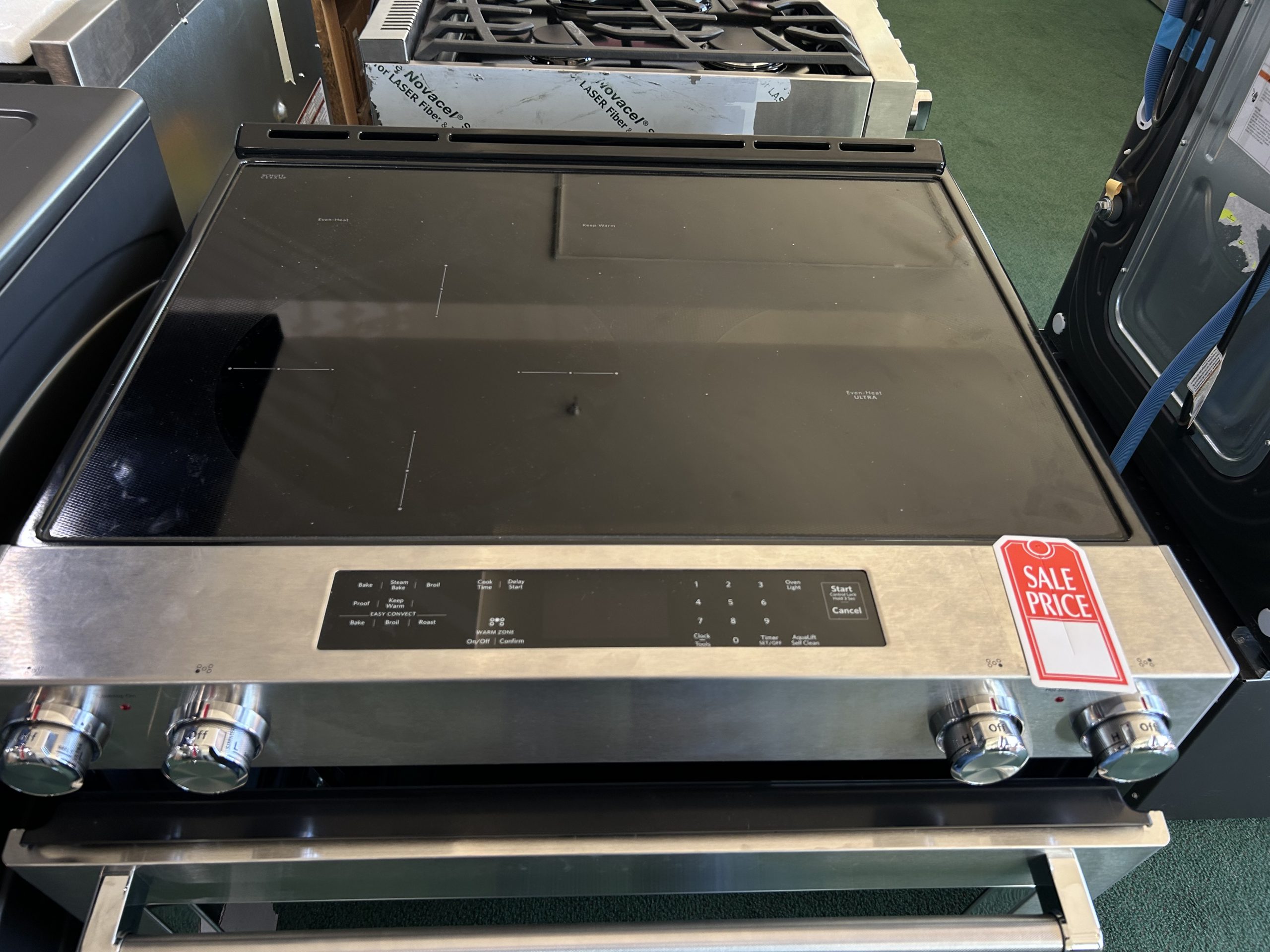 KitchenAid -30'' 6.4 Cu. Ft. Self-Cleaning Slide-In Electric Convection Range - Stainless Steel - Image 3