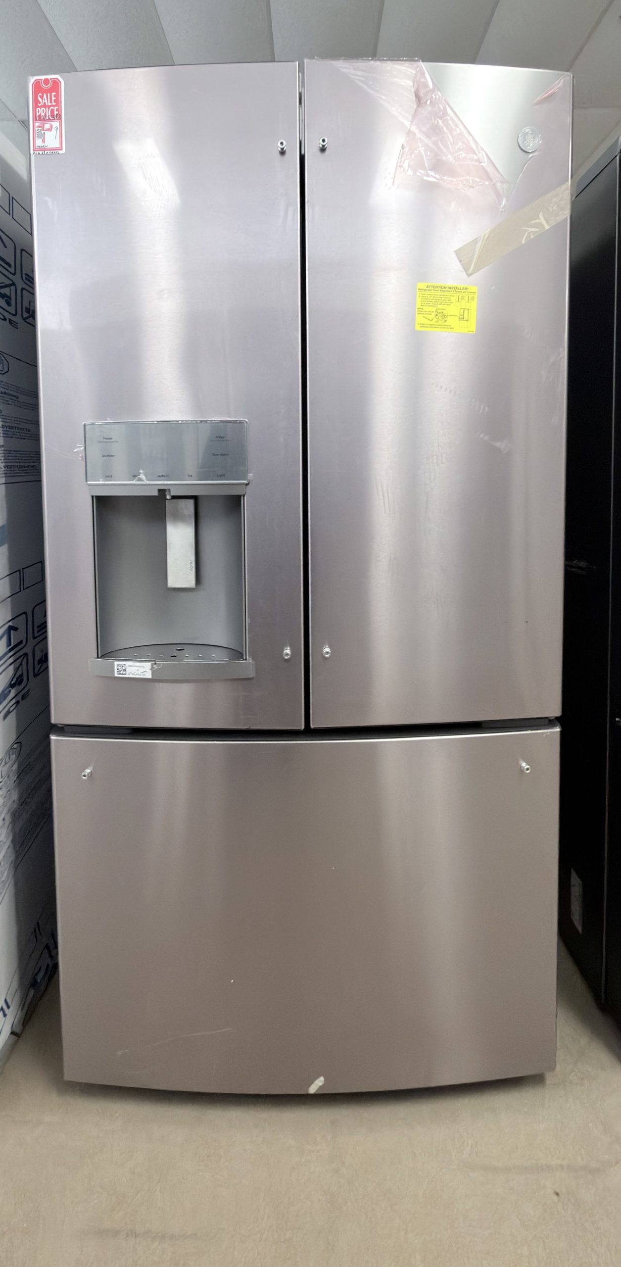 GE Profile* 27.7 Cu. Ft. French-Door Refrigerator with Hands-Free AutoFill - Stainless Steel