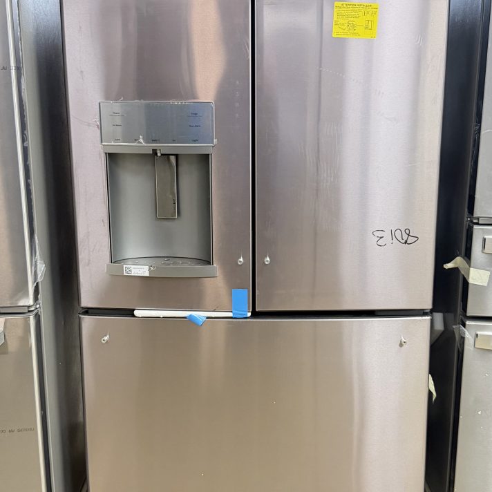 GE Profile - 27.7 Cu. Ft. French-Door Refrigerator with Hands-Free AutoFill - Stainless Steel