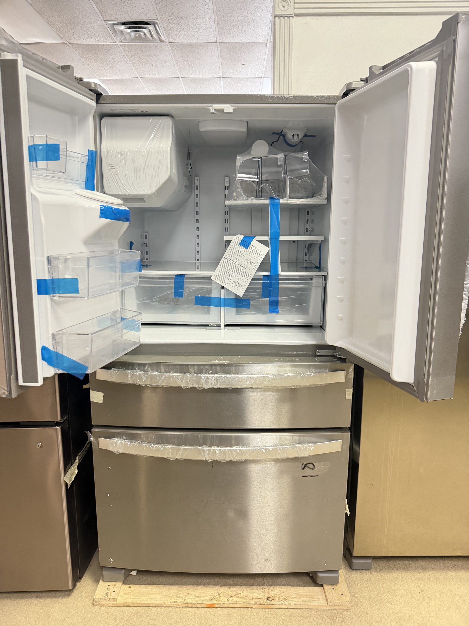 Whirlpool - 24.5 Cu. Ft. French Door Built-in Refrigerator with Two-Tier Freezer Storage - Stainless Steel - Image 2