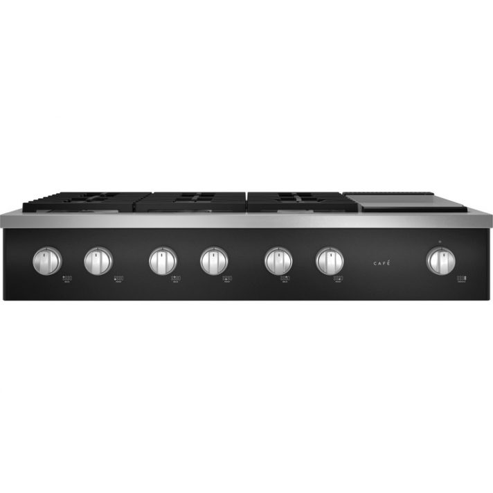 CAFÉ™ 48" Commercial-Style Gas Rangetop with 6 Burners and Integrated Griddle (Natural Gas)