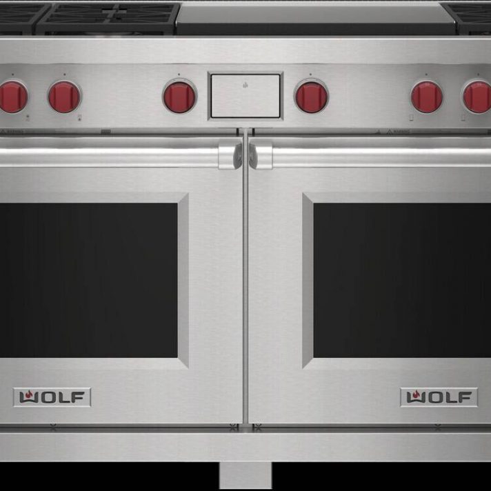 WOLF- 60″ Dual Fuel Range 6 Burners and Infrared Dual Griddle NEW