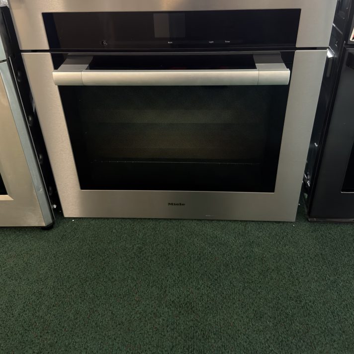 Miele PureLine 28.44" Clean Touch Steel Electric Single Oven Built
