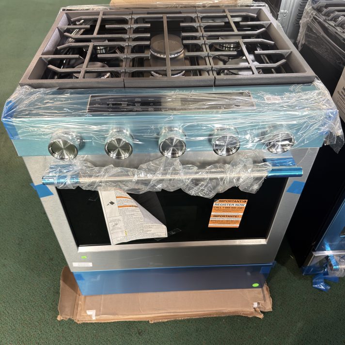 KitchenAid - 5.0 Cu. Ft. Slide-In Gas True Convection Range with Self Clean, Steam Clean, and 2-in-1 Burner - Stainless Steel