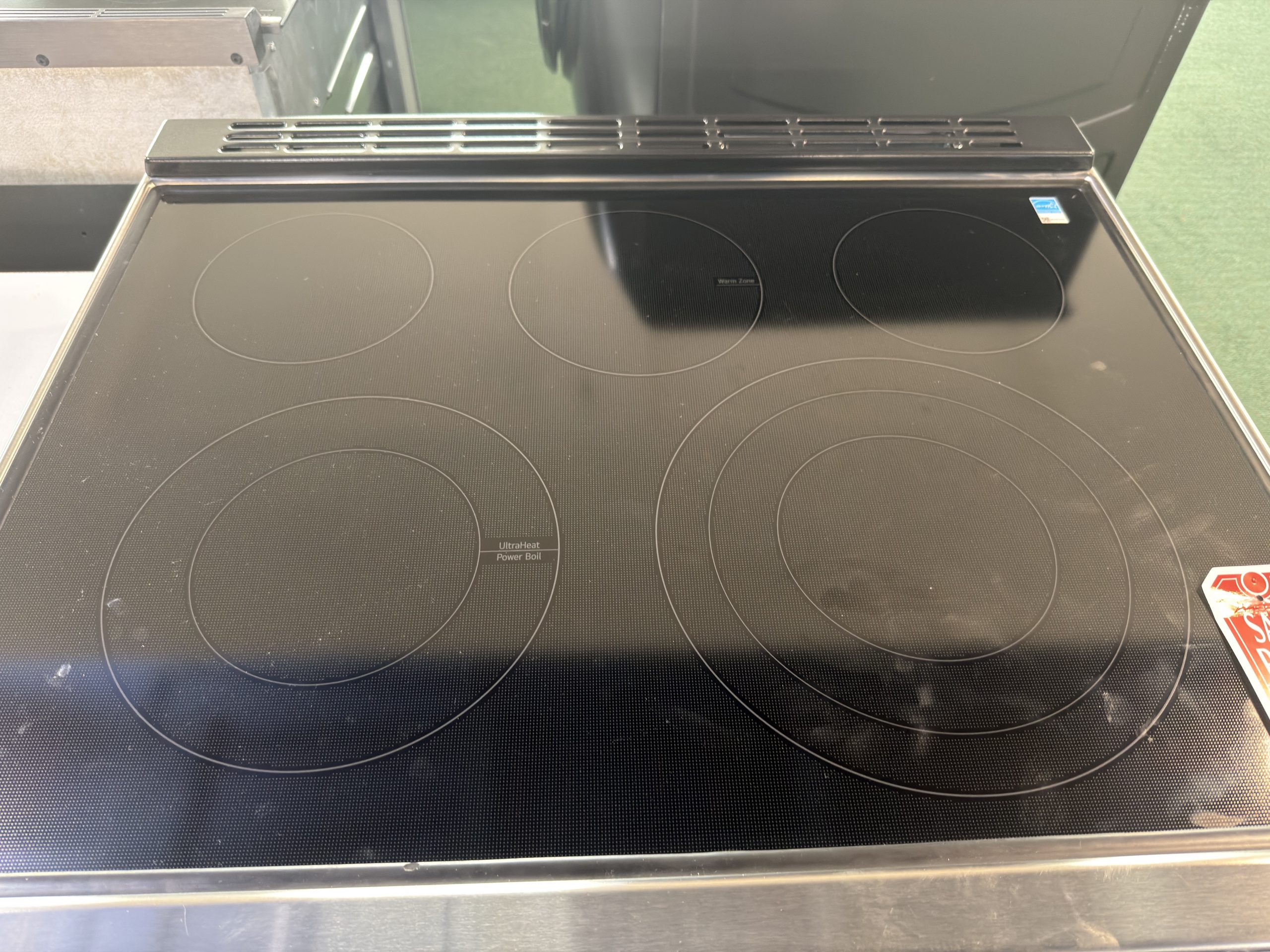 LG - 6.3 Cu. Ft. Smart Slide-In Electric True Convection Range with EasyClean and Air Fry - Stainless Steel - Image 2