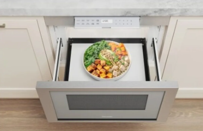 Thermador* Masterpiece and Professional Series 30'' 1.2 Cu. Ft. Smart Microwave Drawer with Sensor Cooking Controls - Stainless Steel - Image 3