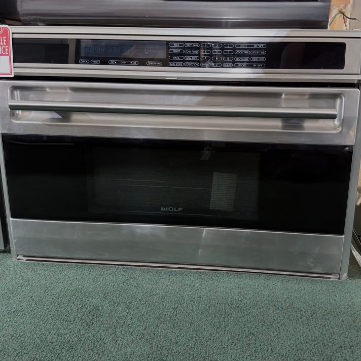 WOLF* 36 Inch Single Electric Wall Oven: Stainless Steel