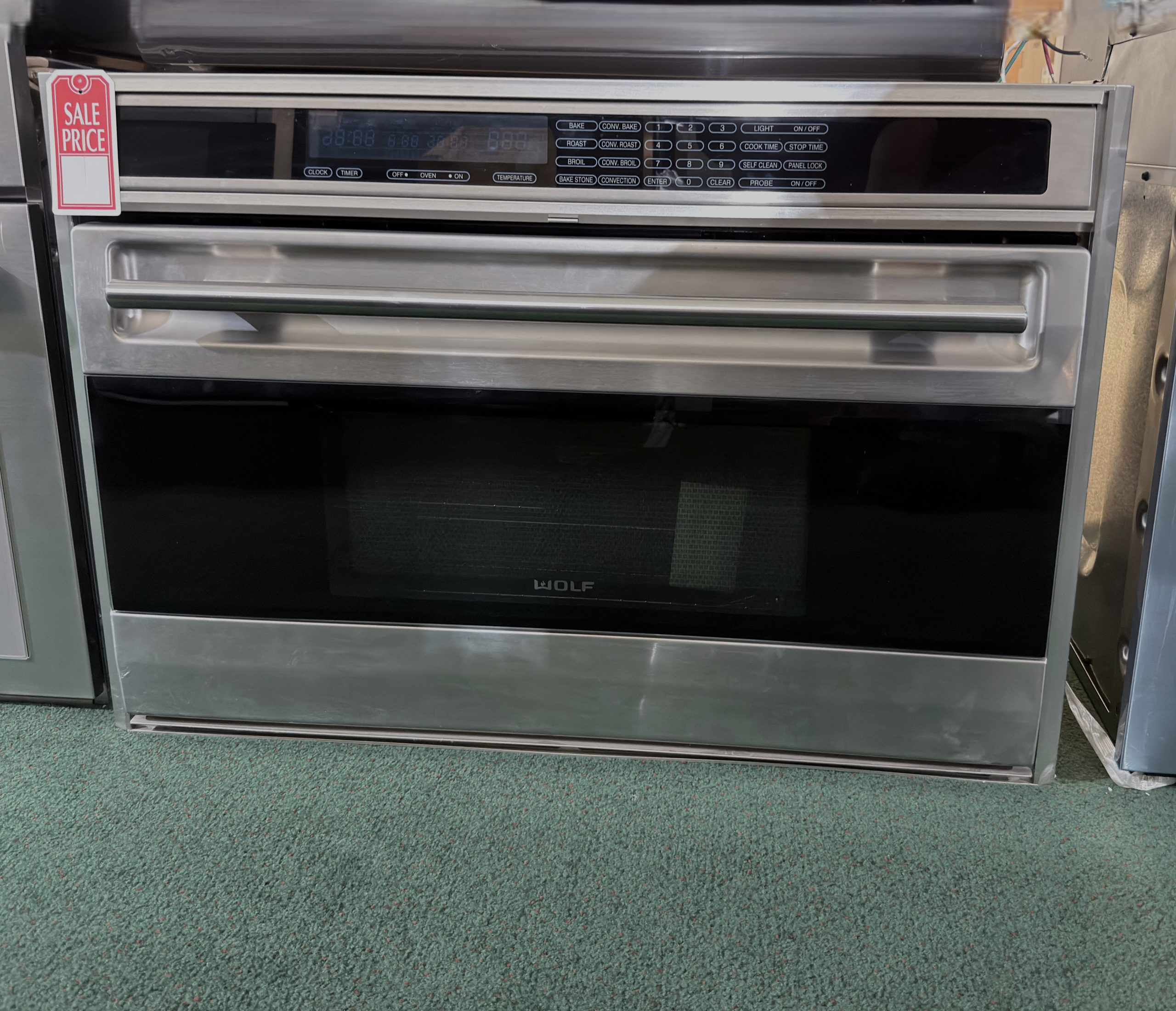 WOLF* 36 Inch Single Electric Wall Oven: Stainless Steel