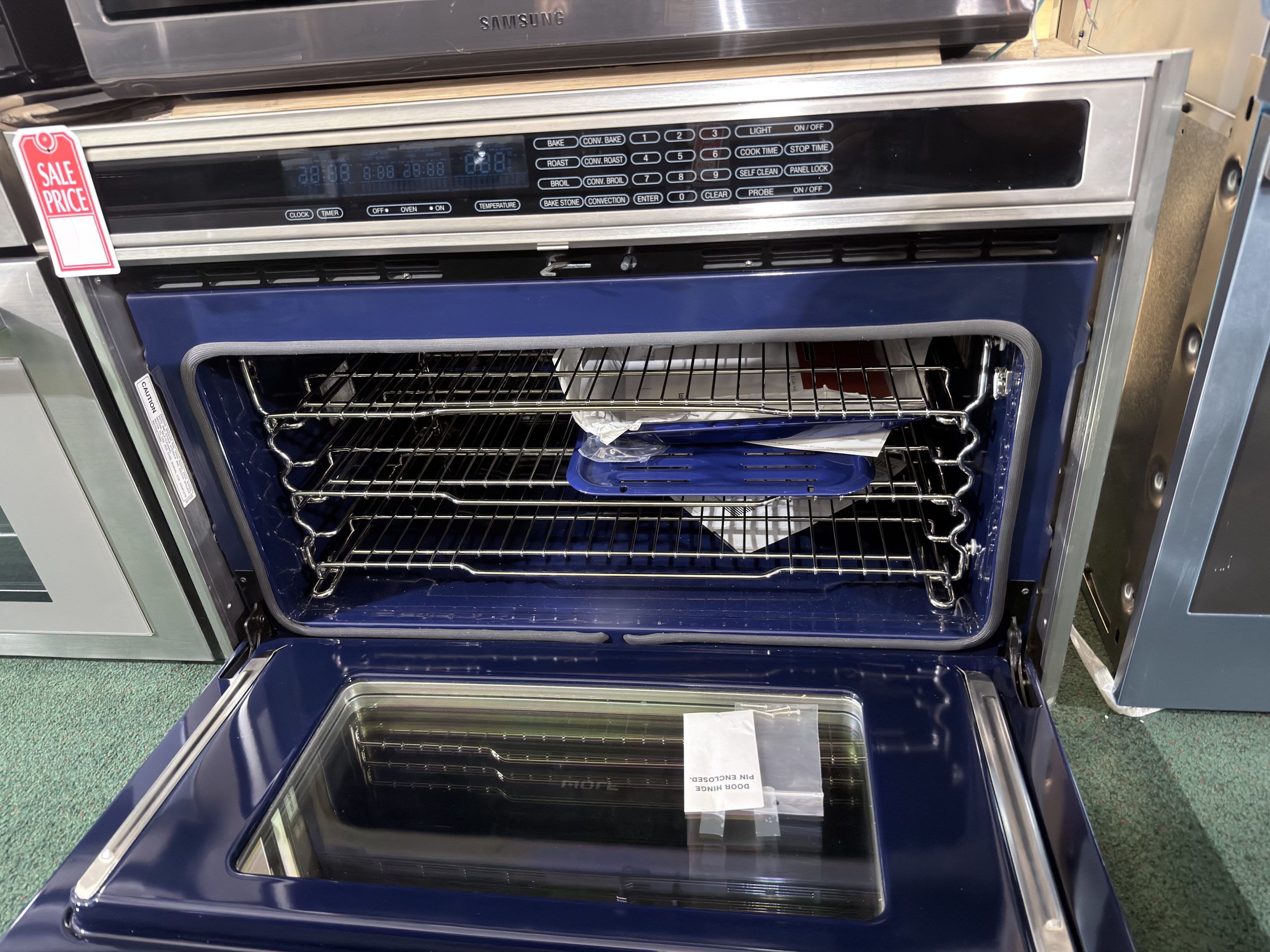 WOLF* 36 Inch Single Electric Wall Oven: Stainless Steel - Image 2