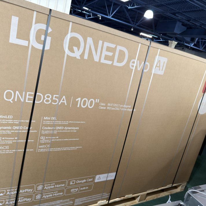 LG - 100" Class 85A Series QNED evo AI MiniLED 4K UHD Smart webOS TV (2025)