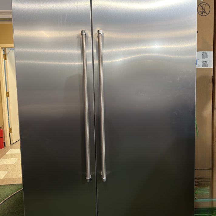 KitchenAid Professional 30 Cu. Ft. 48" Built-In Side-by-Side Refrigerator with PrintShield™ Finish