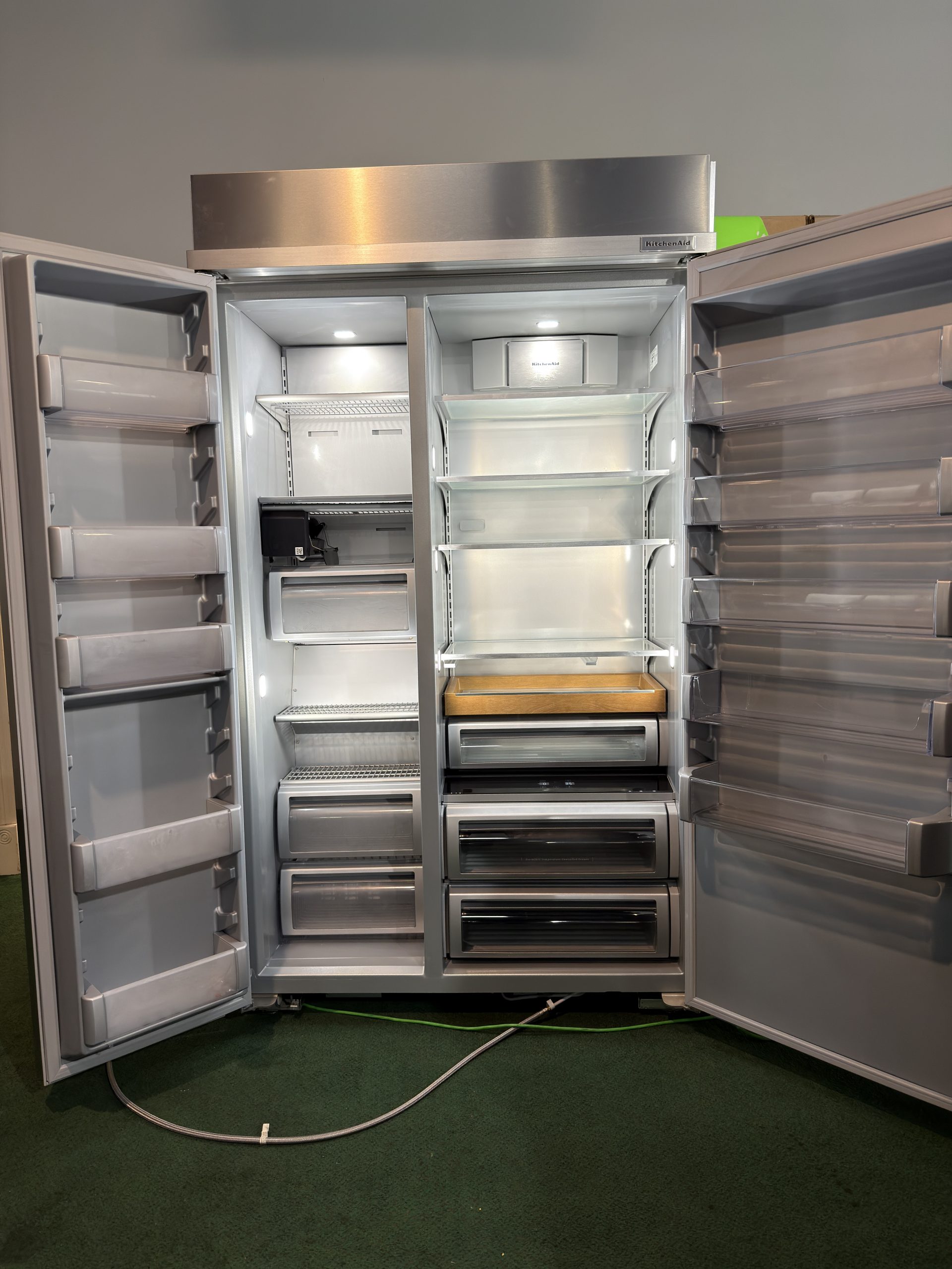 KitchenAid Professional 30 Cu. Ft. 48" Built-In Side-by-Side Refrigerator with PrintShield™ Finish - Image 3