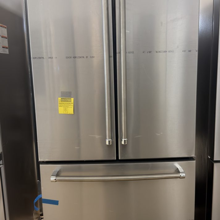 KitchenAid - 19.7 Cu. Ft. French Door Refrigerator - Stainless Steel - Open Box - fair