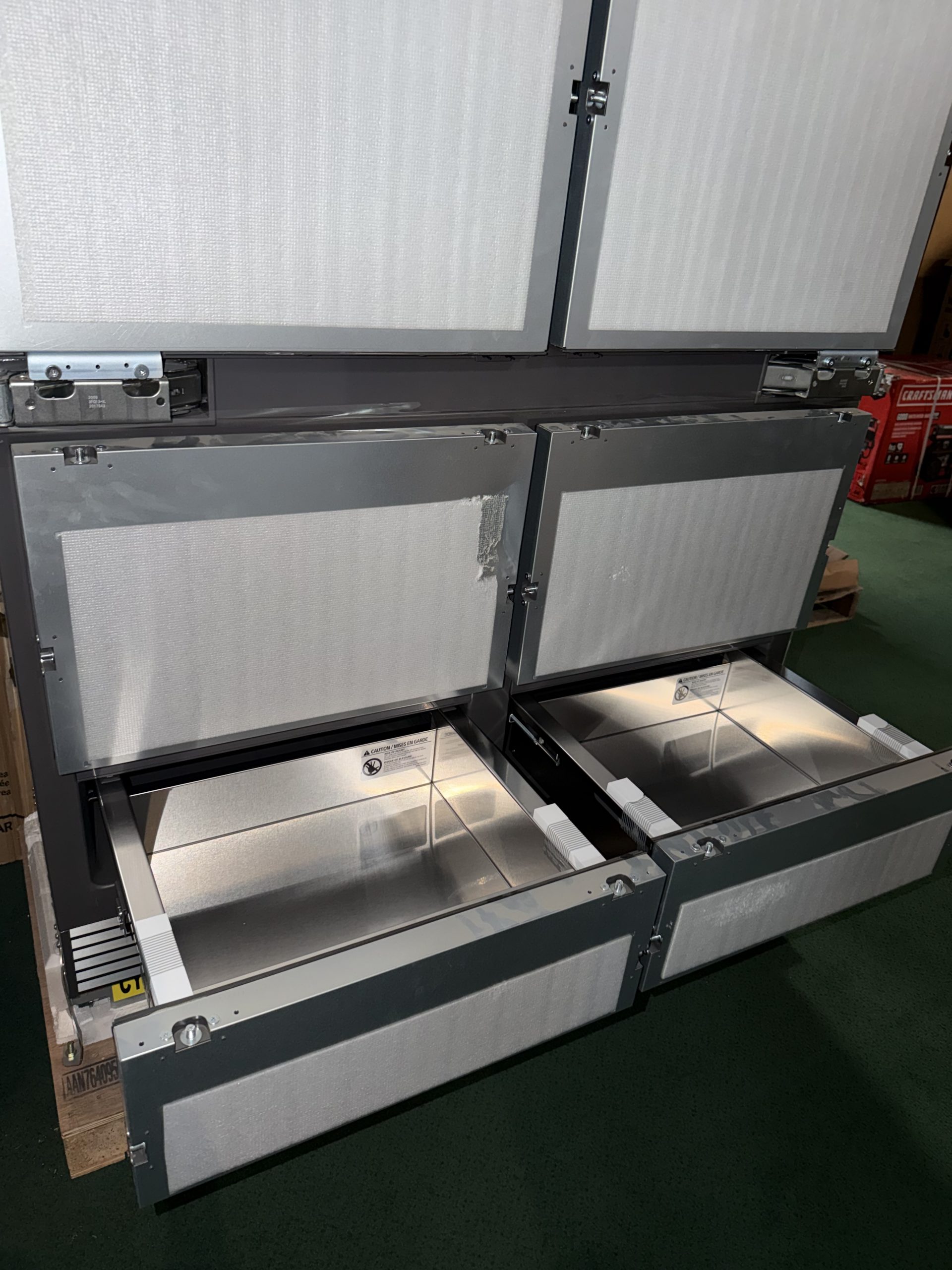 Signature Kitchen Suite 48" Built-In French Door Refrigerator - Panels Sold Separately - Image 5