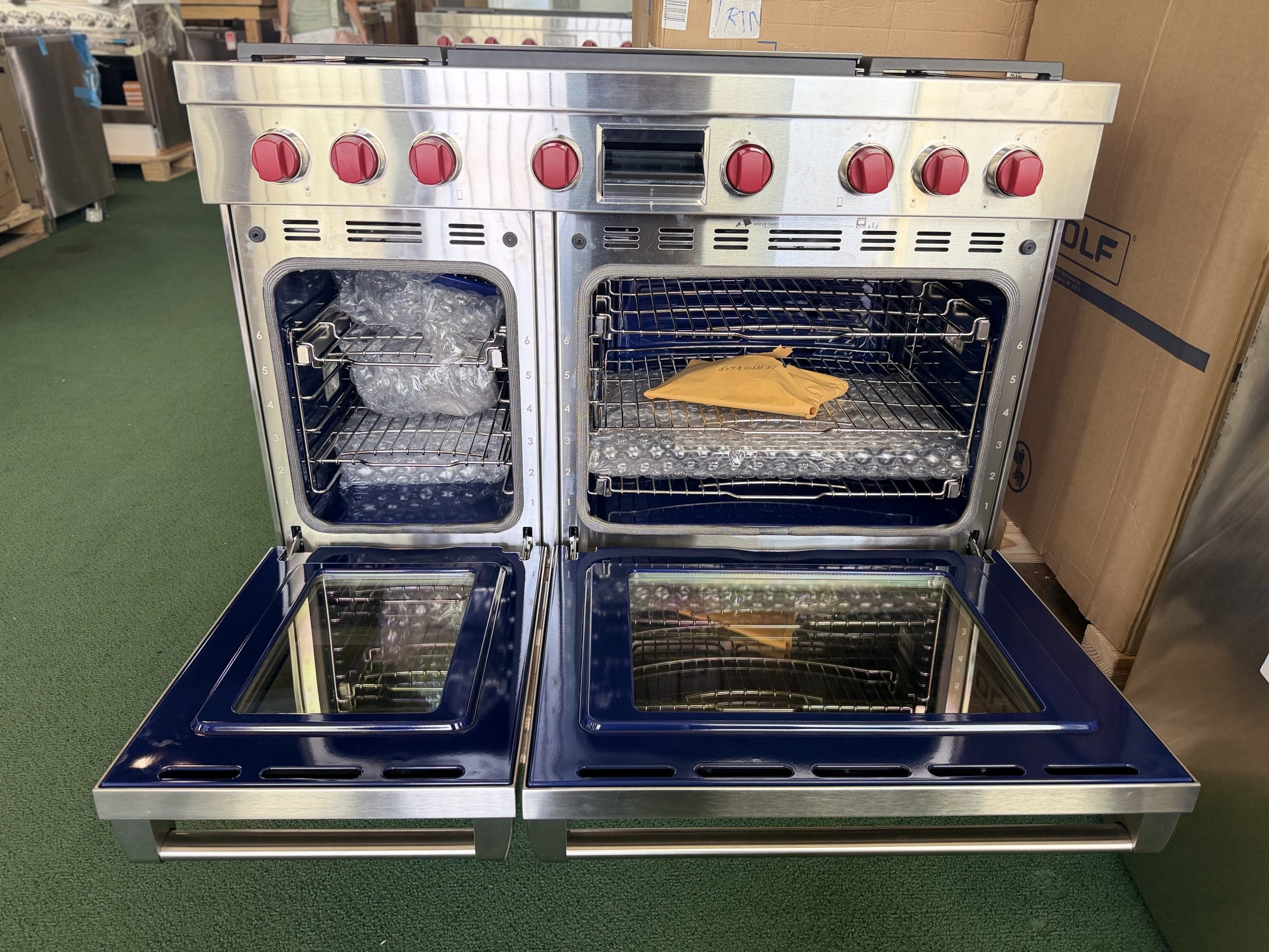 Wolf* 48" Dual Fuel Range - 4 Burners and Infrared Dual Griddle - Image 2