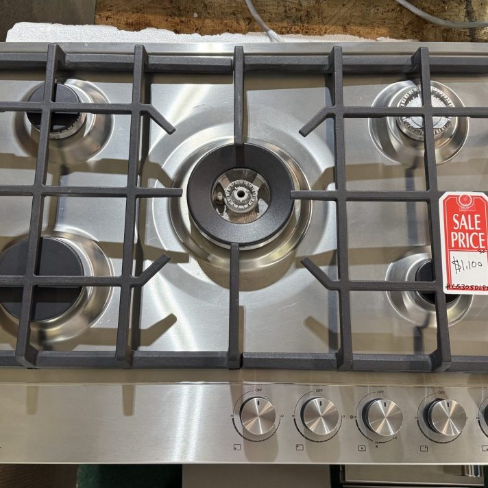 Fisher & Paykel* 30″ Gas Cooktop Liquid Propane– Stainless Steel