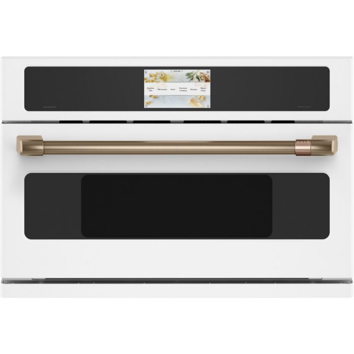 CAFÉ™ 30" Smart Five in One Oven with 120V Advantium® Technology Matte White