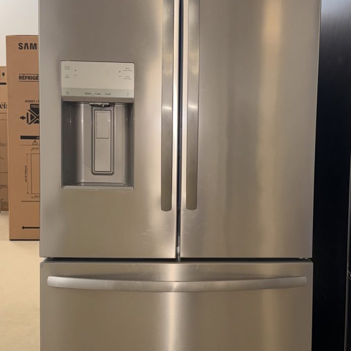 Frigidaire* Standard-Depth 27.8-cu ft 3 -Door 36-in Wide with Ice Maker ( Fingerprint Resistant Stainless Steel ) ENERGY STAR Certified