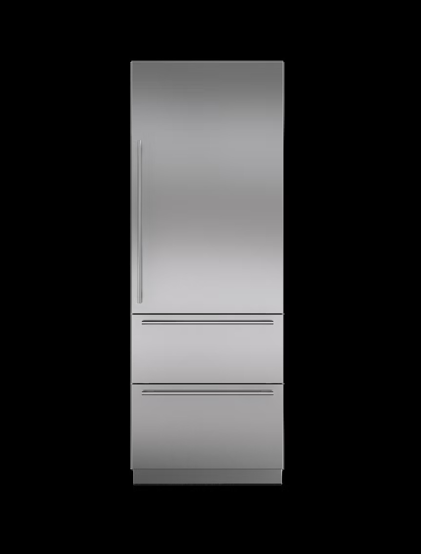 NEW IN BOX Sub-Zero Designer Series 60'' Side By Side Column Set With 30'' Refrigerator & 30'' Freezer Panel Ready. - Image 3