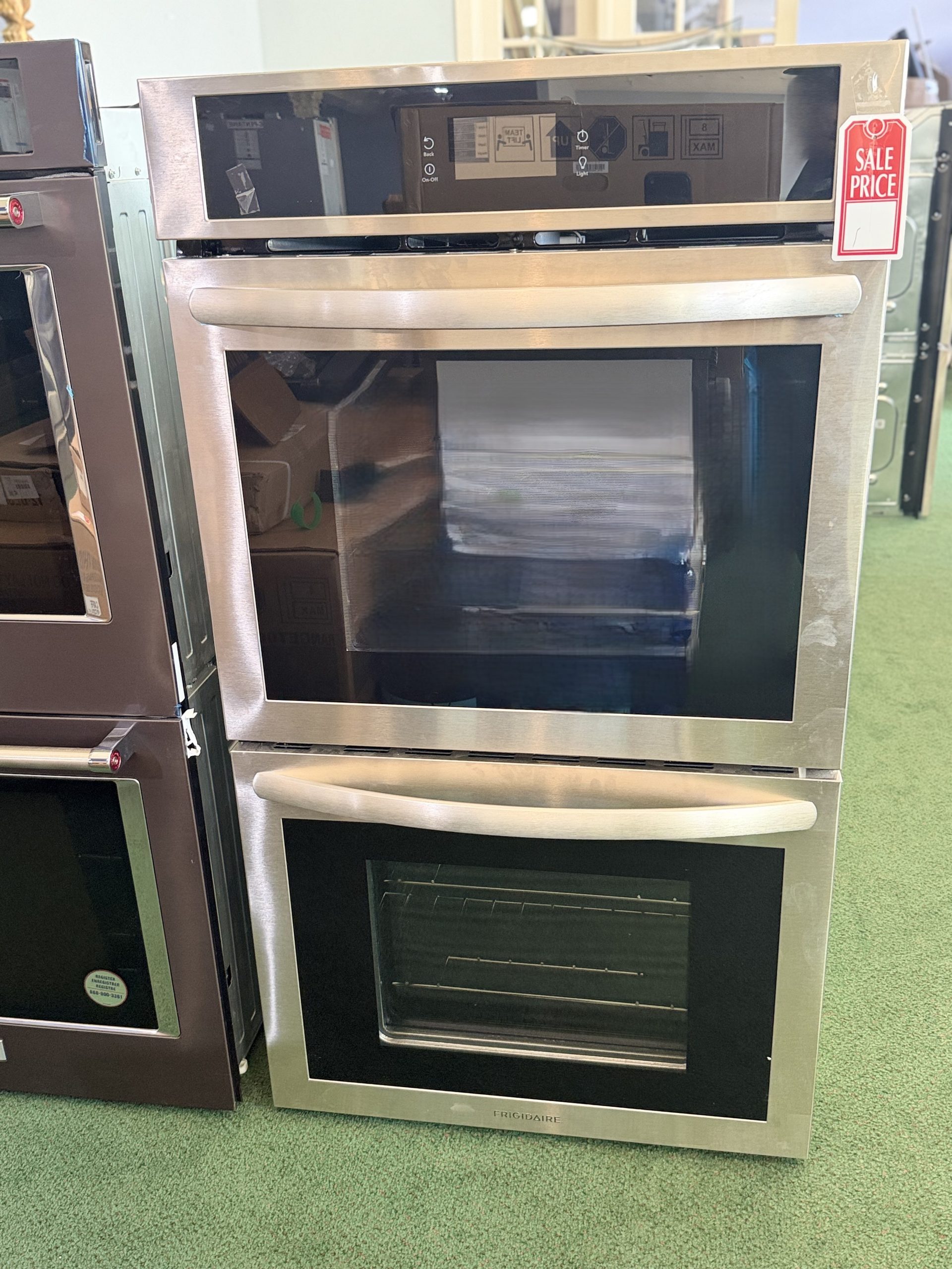 Frigidaire* 27" Built-in Double Electric Wall Oven with Fan Convection - Stainless Steel