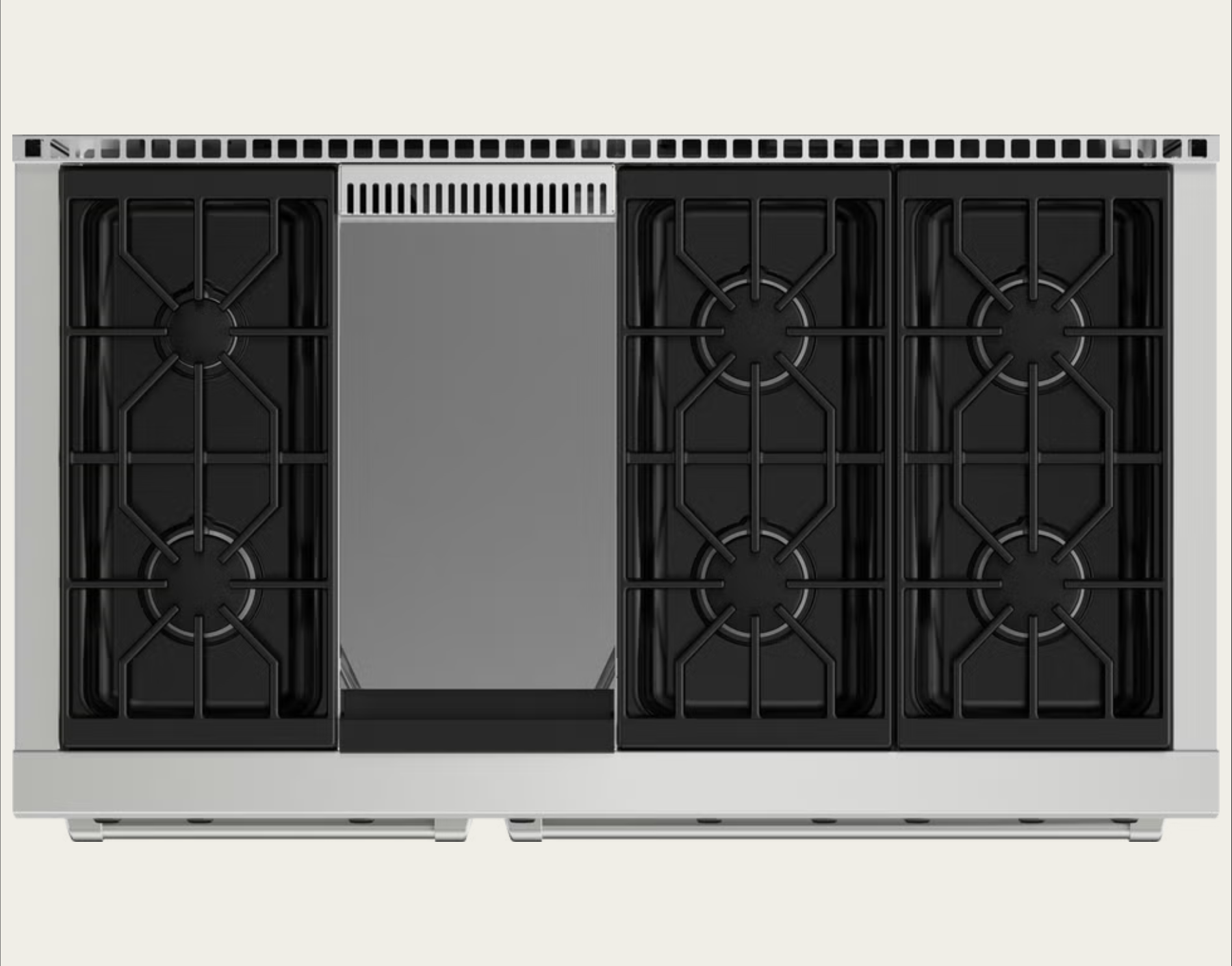 WOLF* 48" Gas Range - 6 Burners and Infrared Griddle Natural Gas. - Image 5