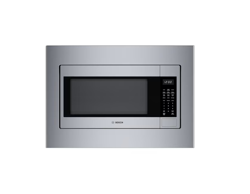 Bosch - 300 Series 2.1 Cu. Ft. Built-In Smart Microwave with Sensor Cooking - Stainless Steel - Image 3