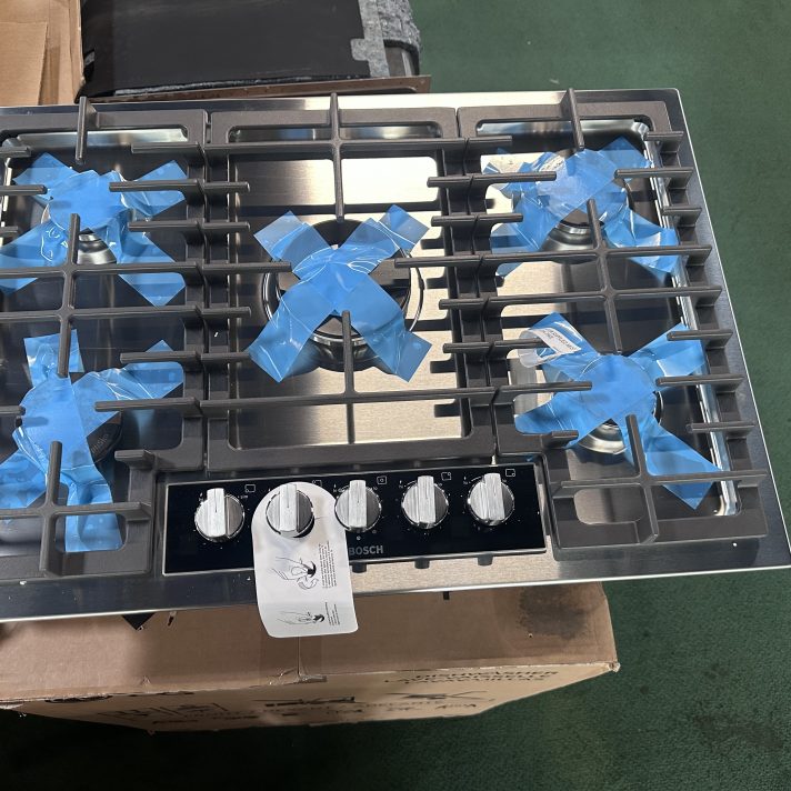 Bosch 30 Inch Gas Cooktop with 5 Sealed Burners