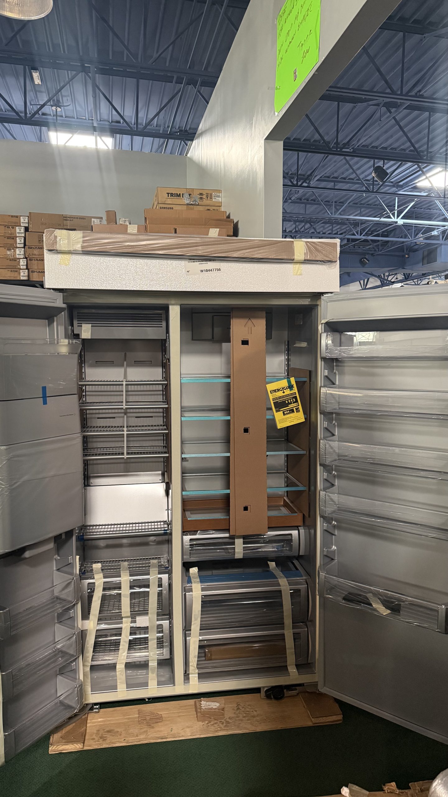 KitchenAid 48 Inch Built-In Side-by-Side Refrigerator - Image 2