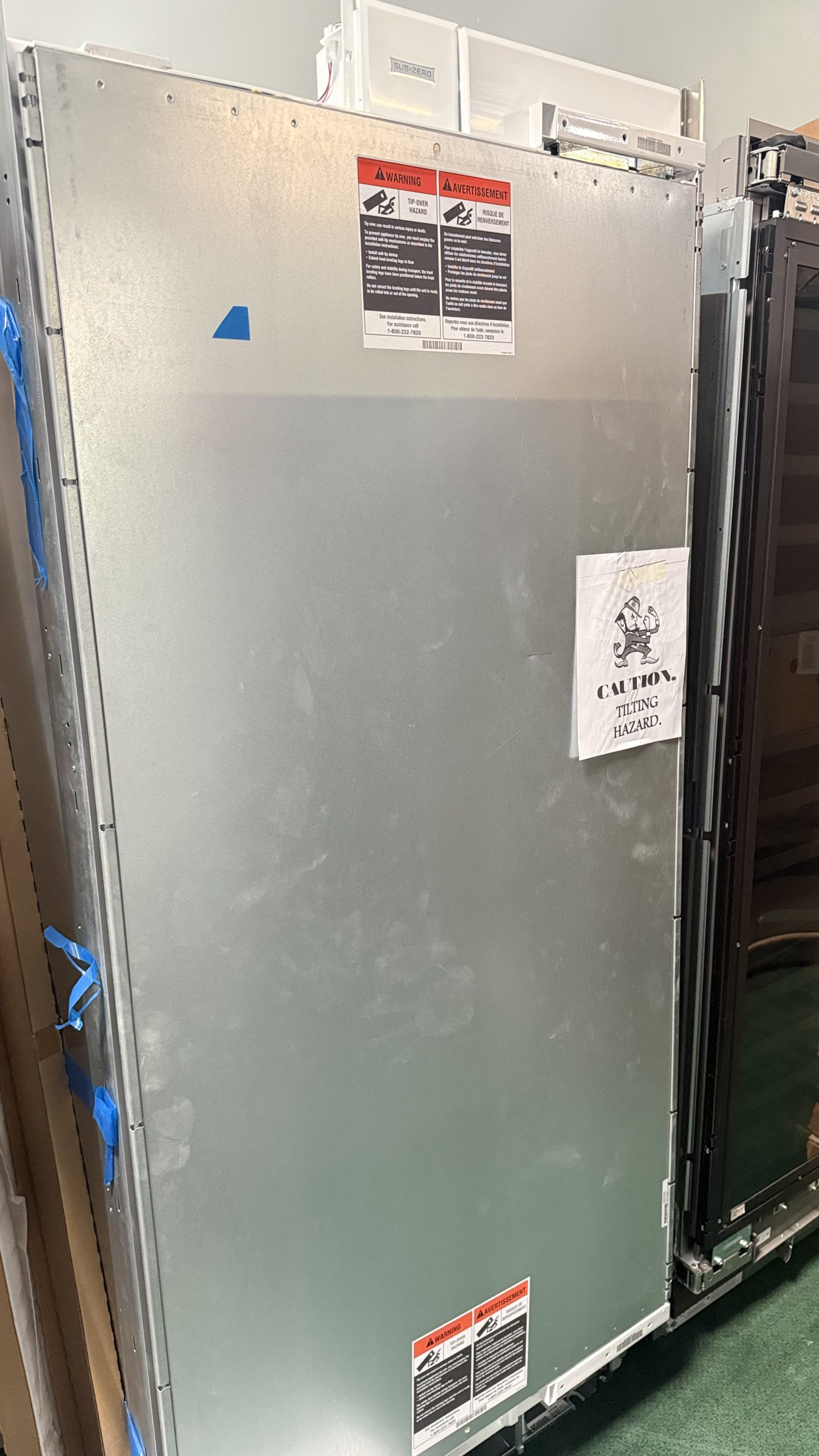 Sub-Zero Designer Series 36 Inch Smart Refrigerator Column