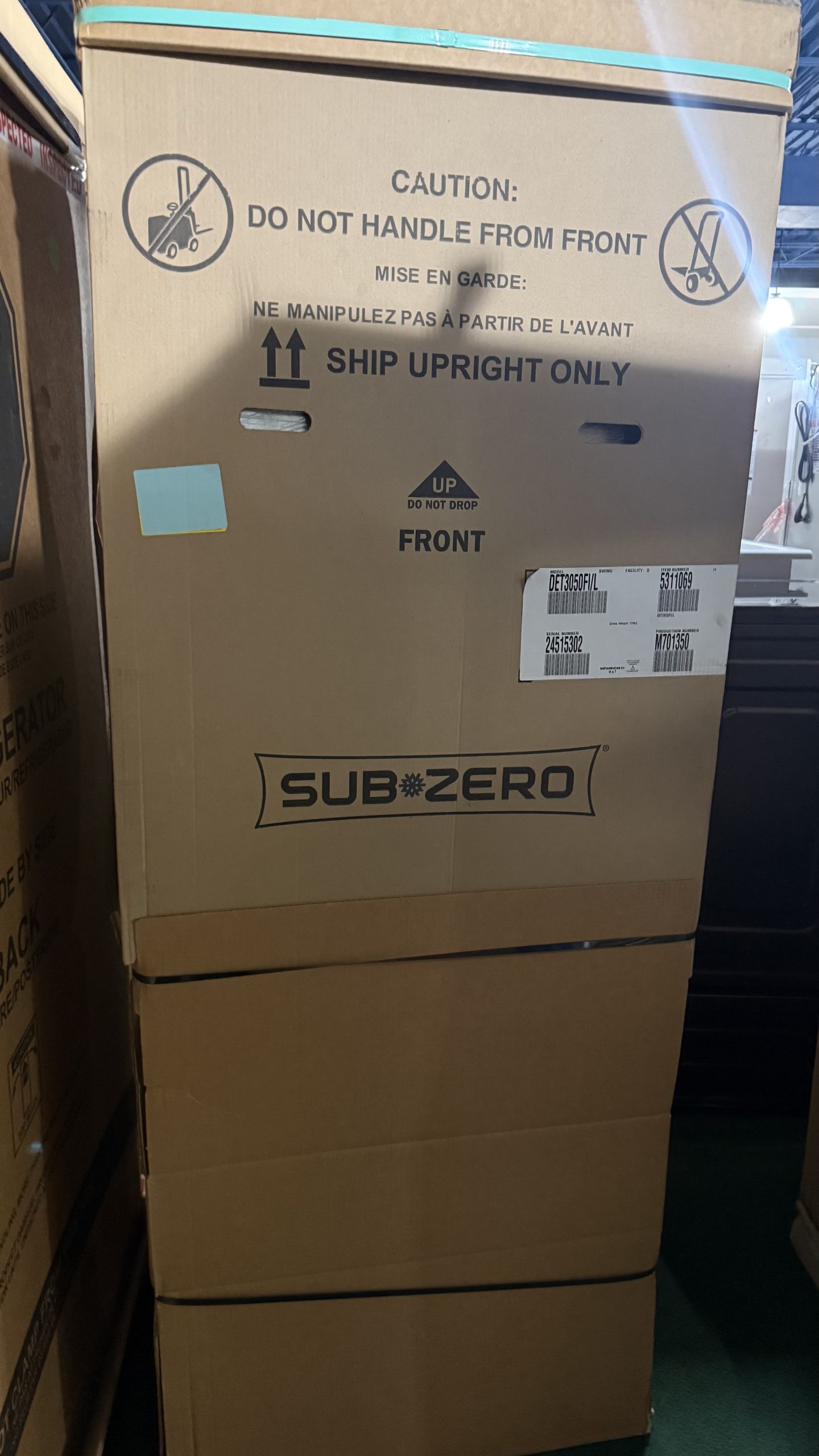 Sub-Zero Designer Series 30 Inch Panel Ready Built-In Smart Freezer Column - Image 2