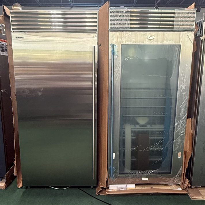Sub-Zero Classic Series 72 Inch Built-In Smart Column Freezer and Refrigerator