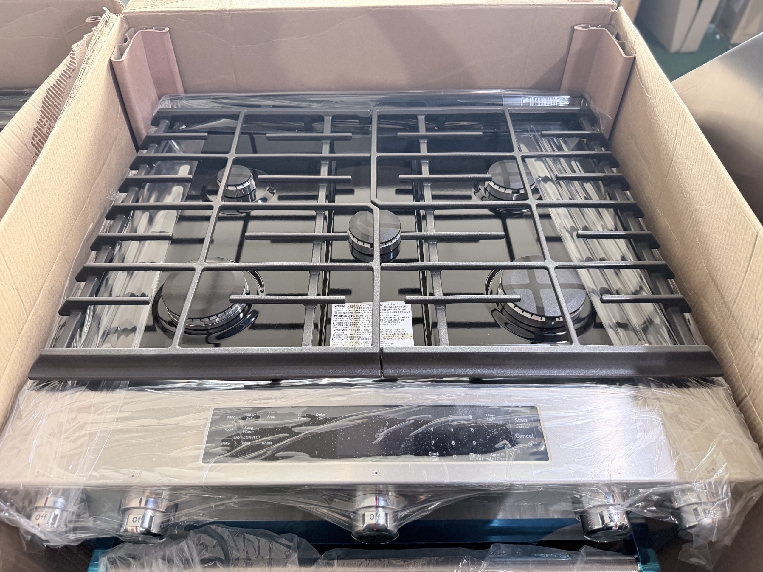 KitchenAid* 30 Inch Slide-In Gas Range Stainless Steel - Image 2