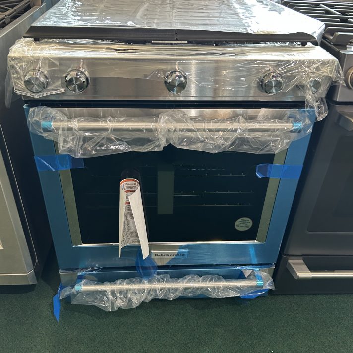 KitchenAid 30 Inch Slide-In Gas Range