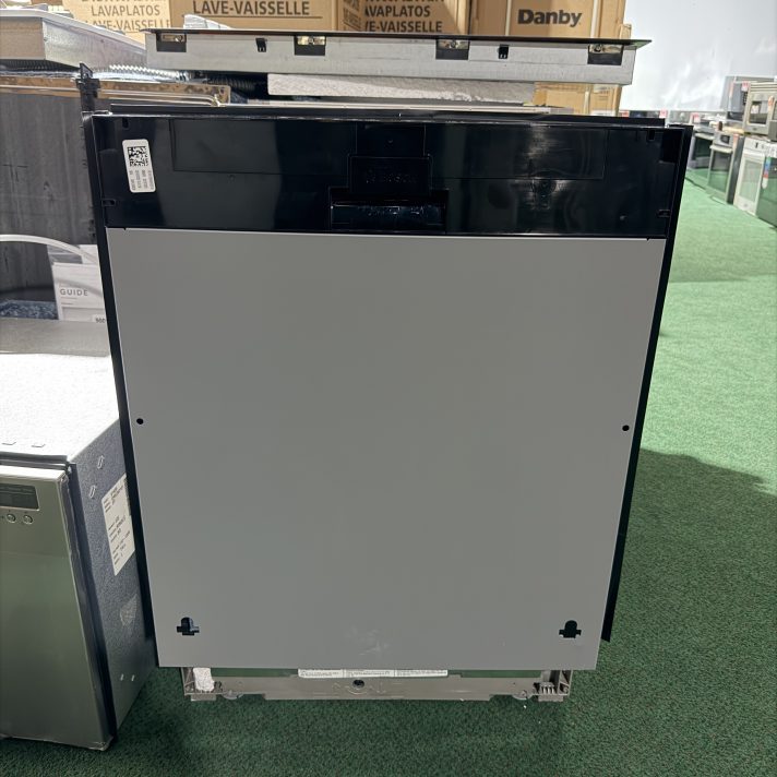 Bosch - 300 Series 24" Top Control Smart Built-In Stainless Steel Tub Dishwasher with 3rd Rack and RackMatic, 46 dBA - Custom Panel Ready