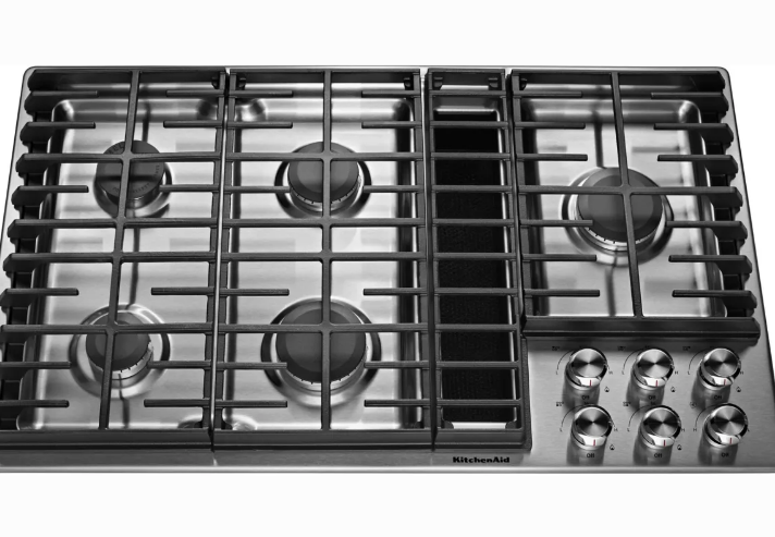 KitchenAid 36 Inch Gas Downdraft Cooktop