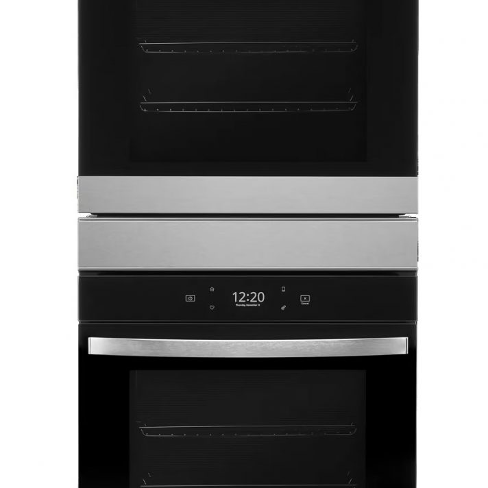 Whirlpool - 24 in. Built-In Double Electric Convection Wall Oven with WiFi - Stainless Steel