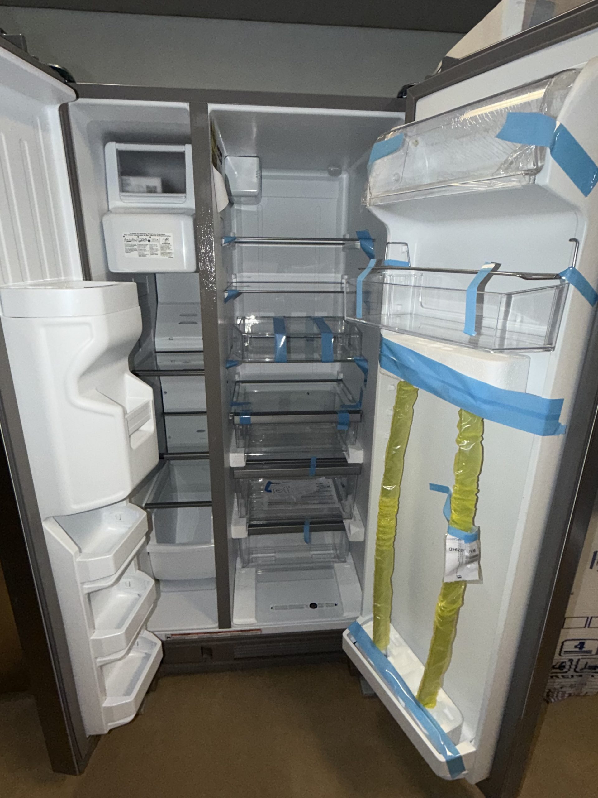 Whirlpool - 33 in. Wide 21 cu. ft. Side-by-Side Refrigerator with LED Interior Lighting - Stainless Steel - Image 2
