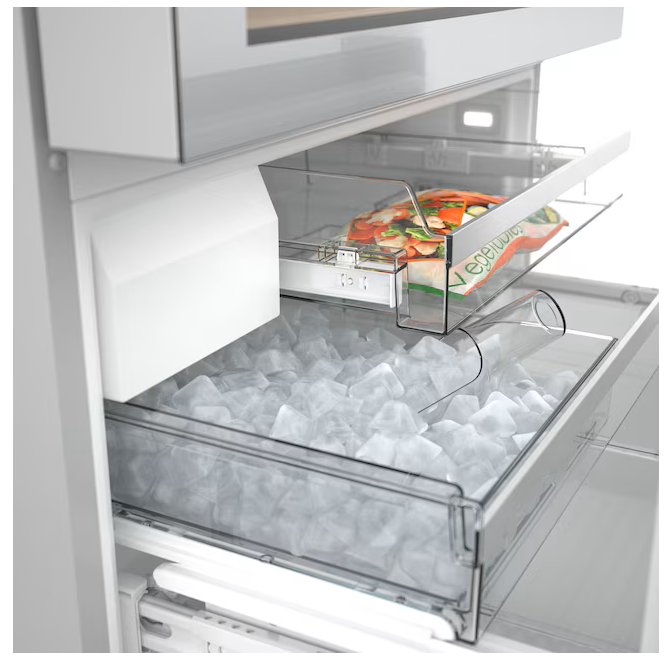 Bosch* 800 Series 36 in. Wide 20 Cu. Ft. 4-Door French Door Bottom Freezer Counter-Depth Smart Refrigerator - Stainless Steel - Image 7