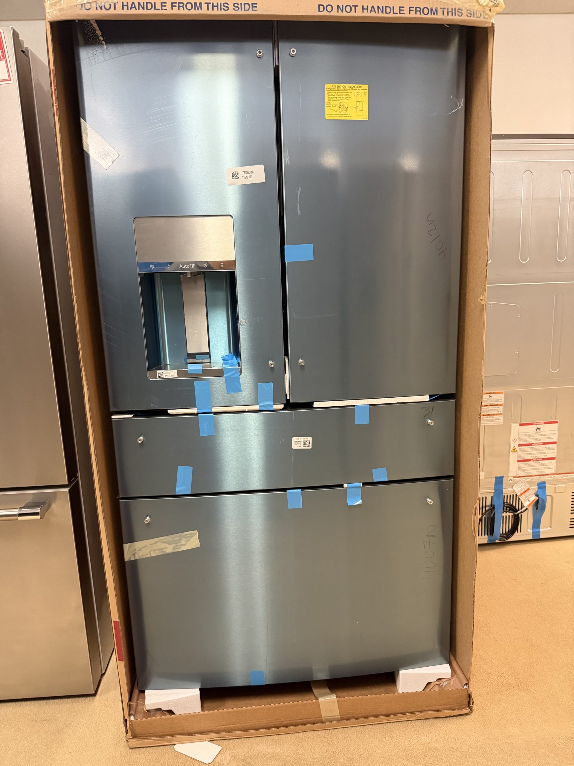 CAFÉ ENERGY STAR 22.3 Cu. Ft. Smart Counter-Depth 4-Door French-Door Refrigerator