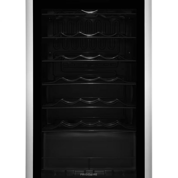 Frigidaire* 19.3-in W 34 -Bottles Black Freestanding Indoor Wine Cooler