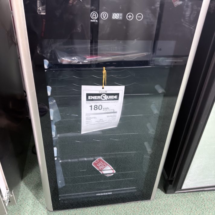 Frigidaire* 19.3-in W 34 -Bottles Black Freestanding Indoor Wine Cooler