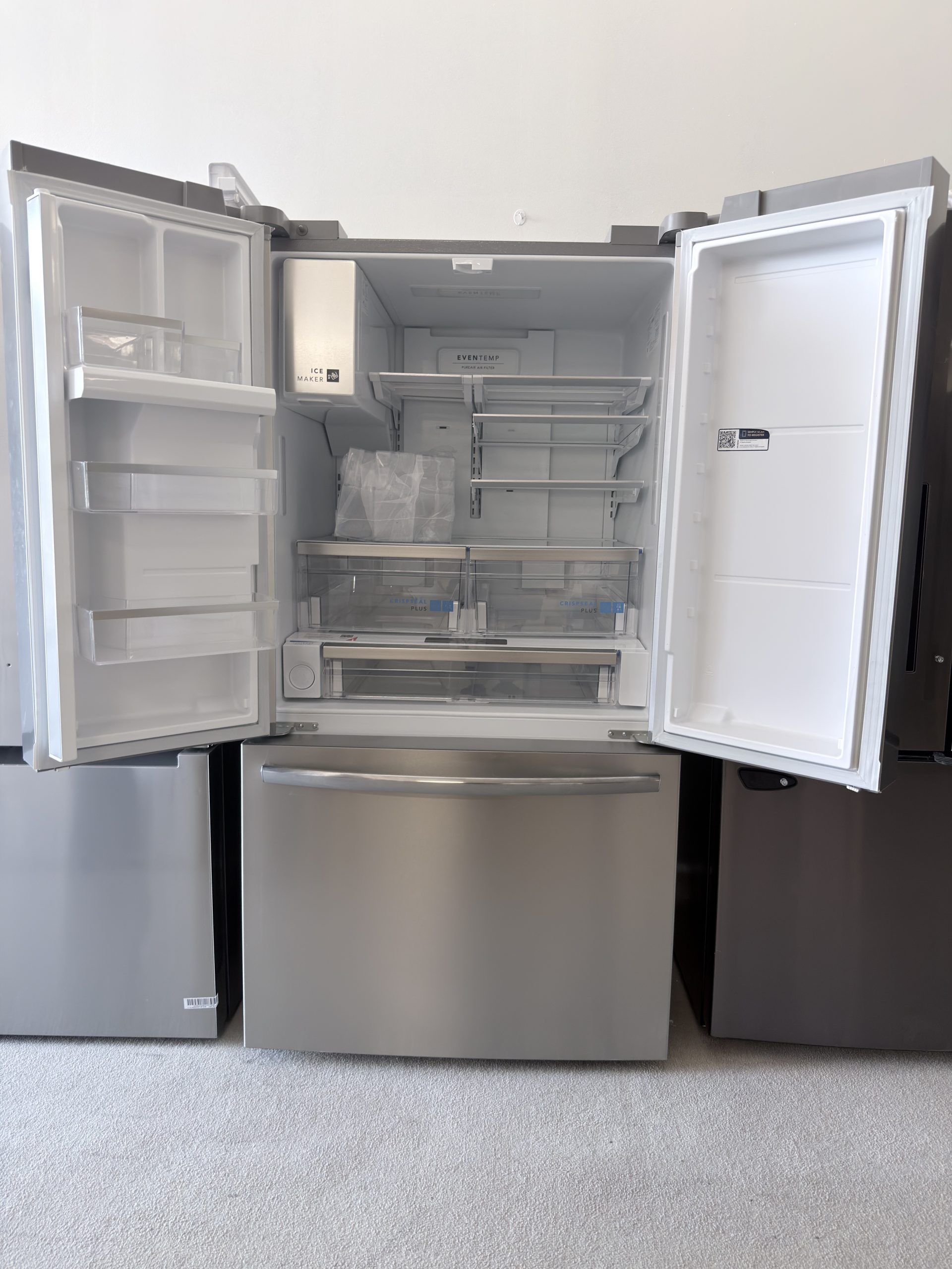 Frigidaire Gallery* 36 in. Wide 27.8 Cu. Ft. French Door Refrigerator with Adjustable Temp Drawer - Smudge Proof Stainless Steel - Image 2