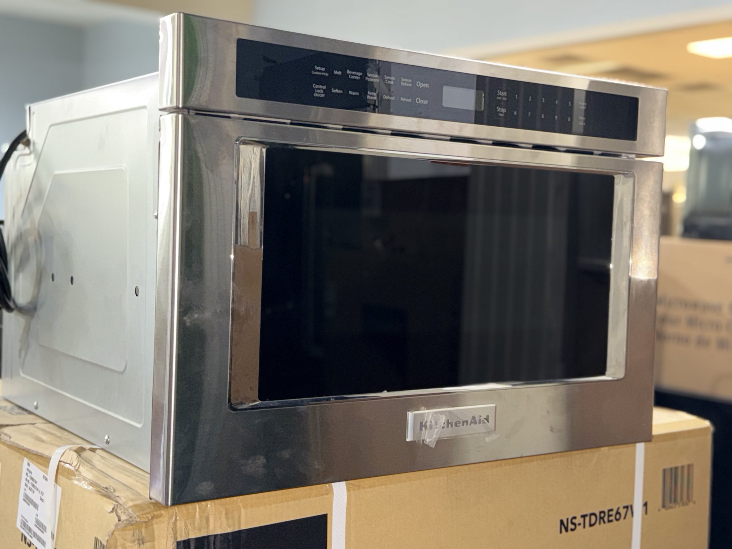 KitchenAid* 24" 1.2 Cu. Ft. Built-In Microwave Drawer - Stainless Steel - Image 2