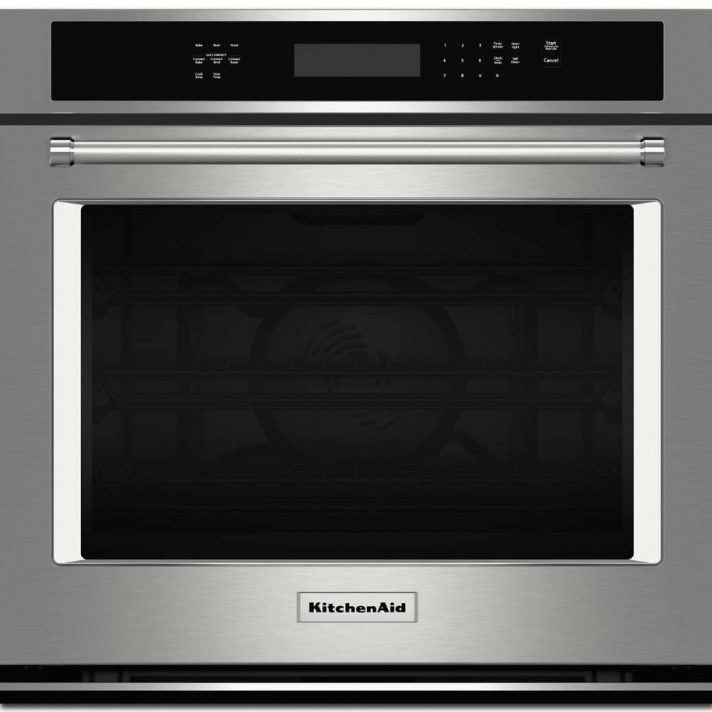 KitchenAid* 30" Single Wall Oven with Even-Heat™ True Convection Stainless Steel