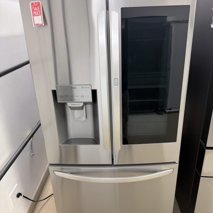LG* 26 cu. ft. Stainless InstaView Door-in-Door French Door Refrigerator