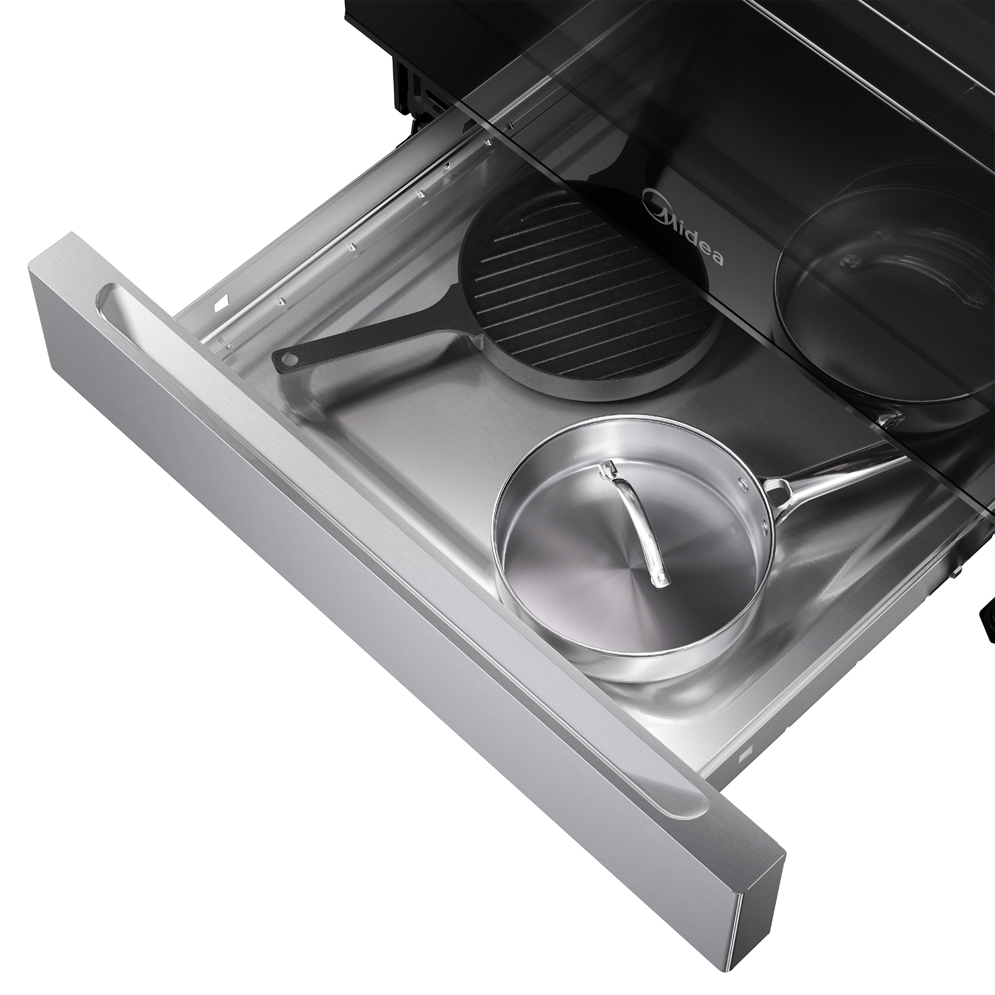 Midea* 30 inch 6.3 cu.ft. Electric Range, Stainless Steel - Image 8