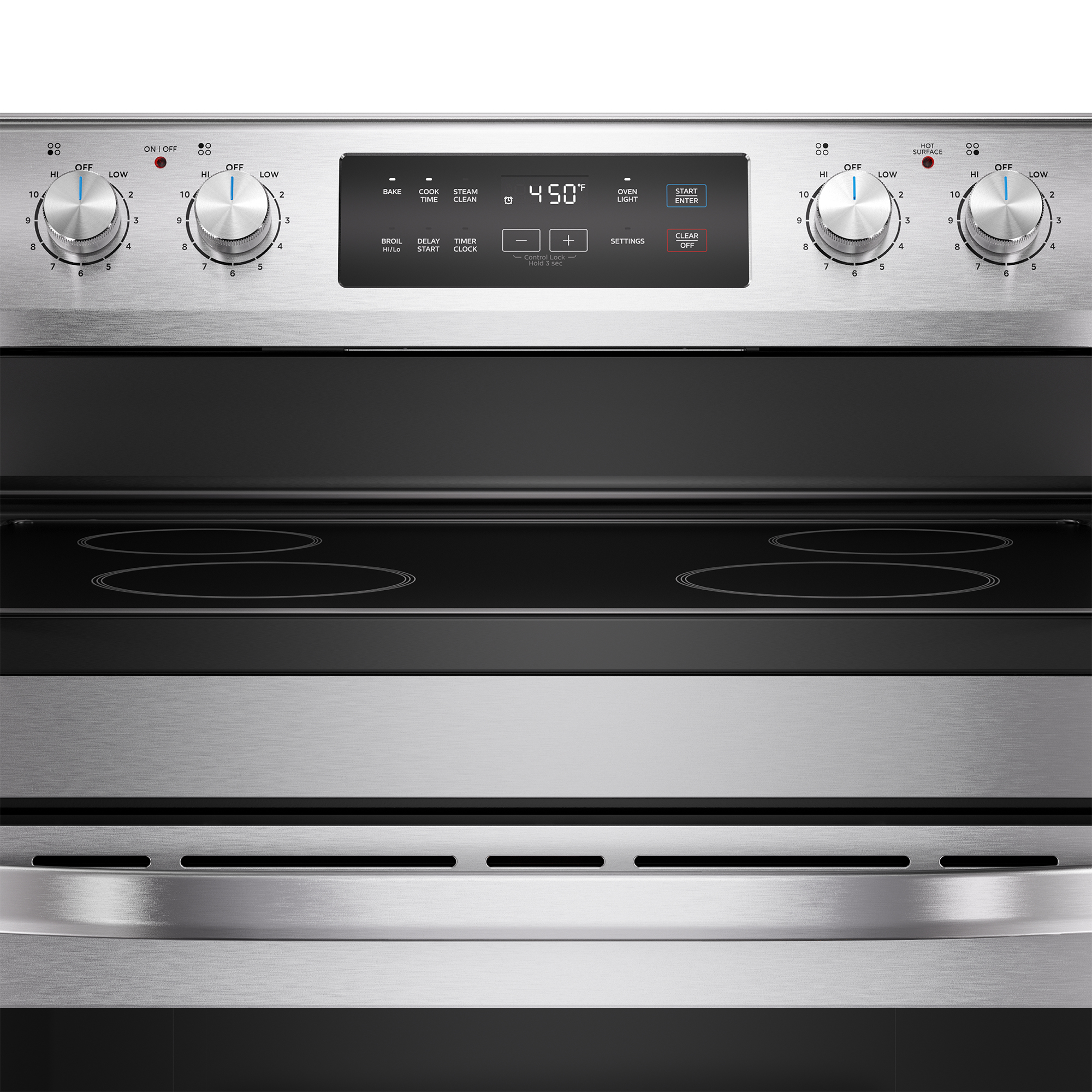 Midea* 30 inch 6.3 cu.ft. Electric Range, Stainless Steel - Image 6
