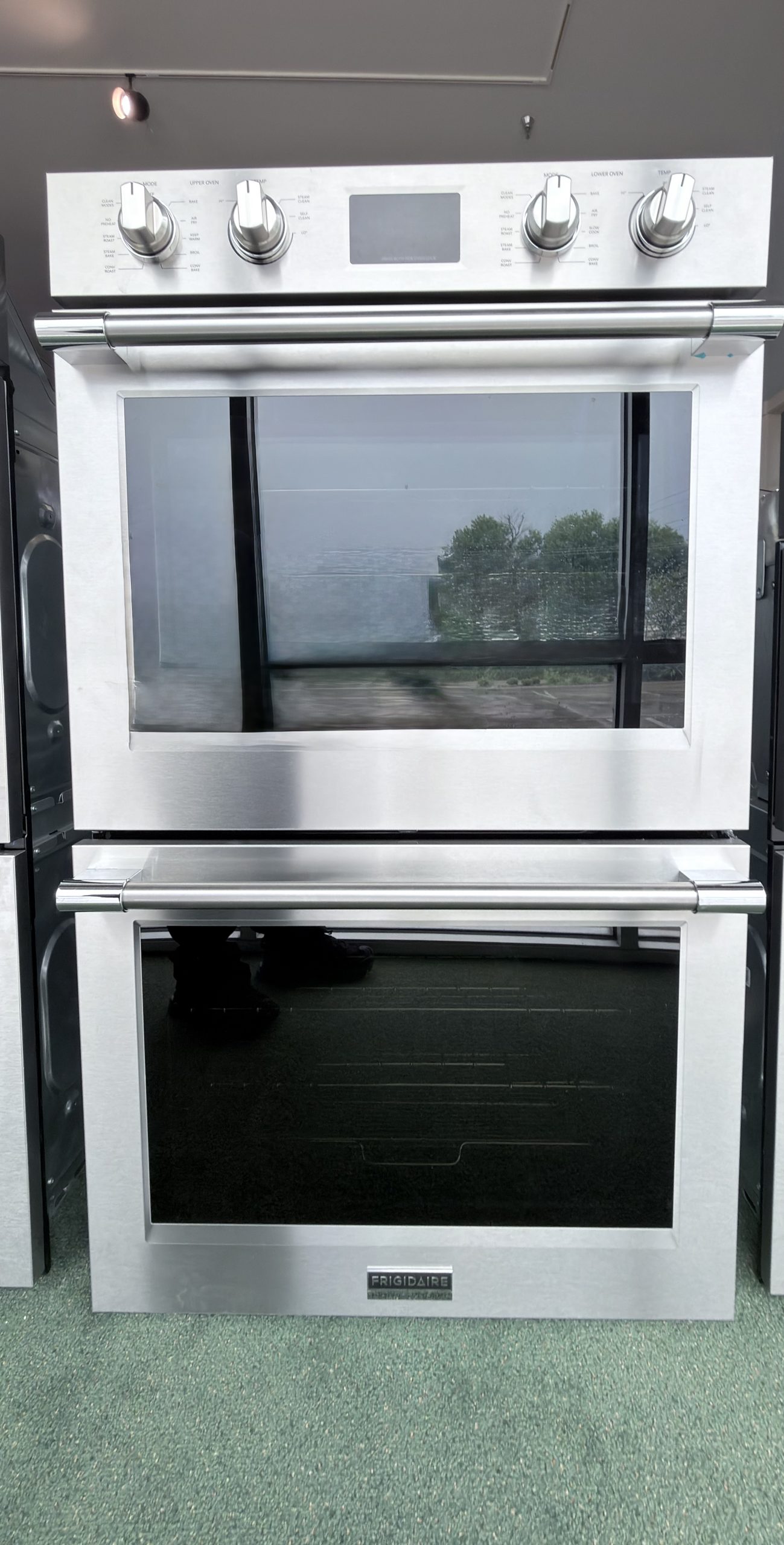 Frigidaire* Professional 30'' Double Electric Wall Oven with Air Fry Self + Steam Cleaning Stainless Steel
