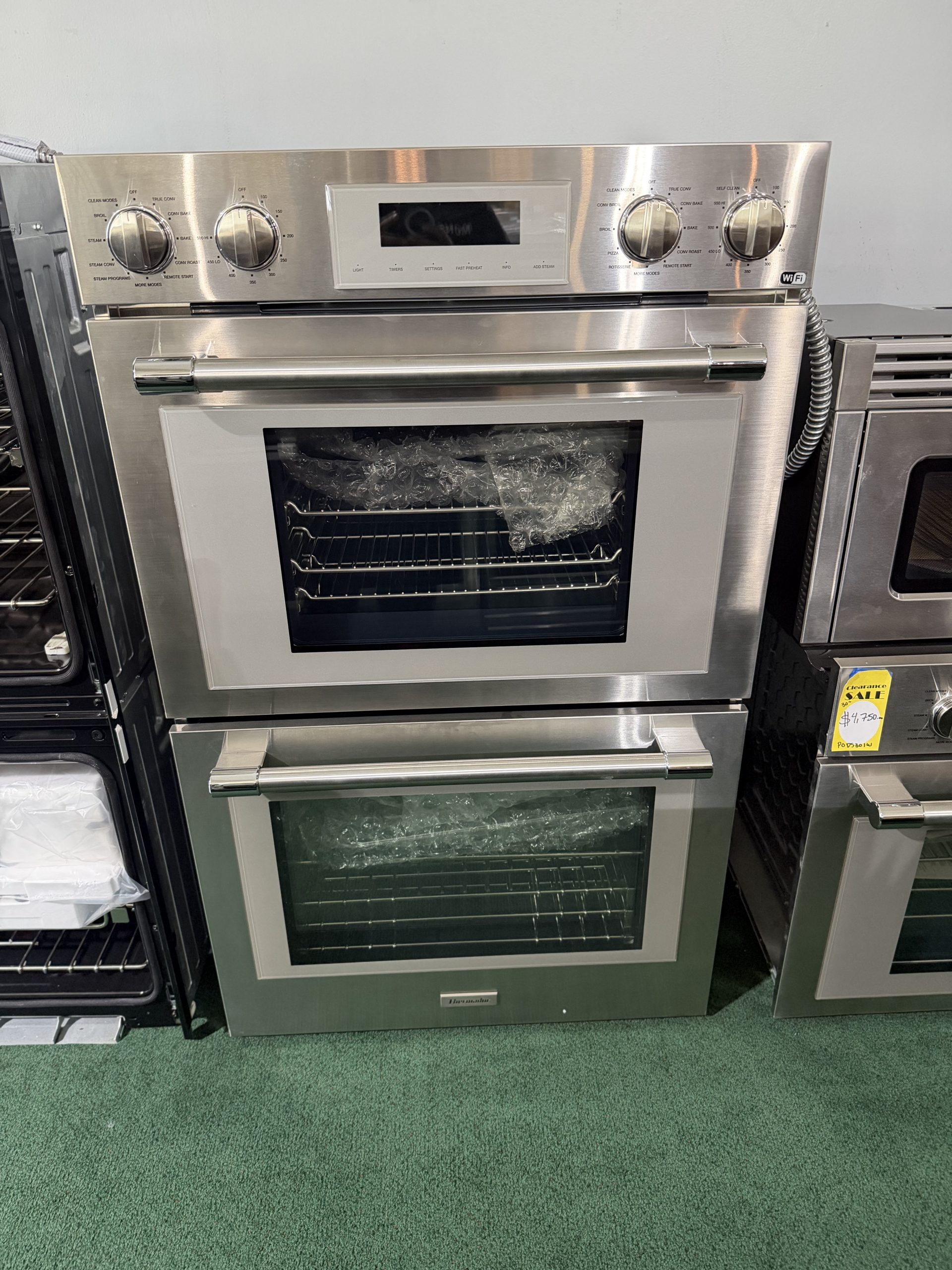 Thermador* Professional Double Steam Wall Oven 30" - Stainless Steel