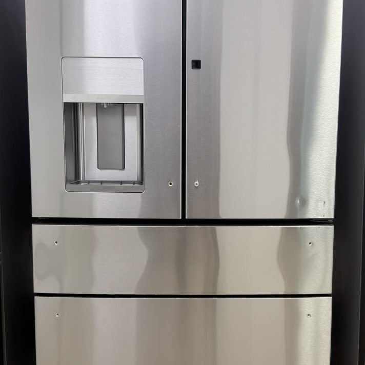 GE Profile* 36 in. Wide 27.9 Cu. Ft. 4-Door French Door Smart Refrigerator with Hands-Free AutoFill - Stainless Steel